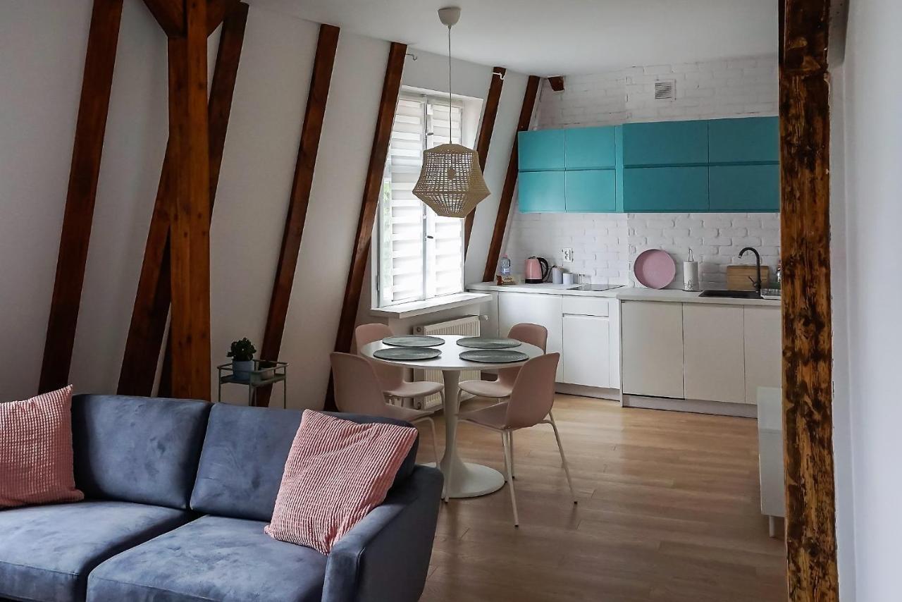 Apartamenty Torunskie Pod Krzywa Wieza Bagian luar foto